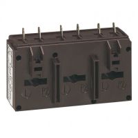 Logo Transformateur de courant triphas� ferm� 400/5 pour 3 barres 30,5x5,5mm 4va 412158