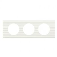 Logo Plaque c�liane - mati�res - 3 postes - corian� cannel� 069013