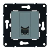 Logo Prise rj 45 cat. 6 ftp - espace evolution - magn�sium 64225