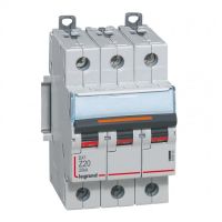 Logo Disj dx�  25 ka - courbe z - 3p 400v~- 20 a - vis/vis -  3 modules 409925