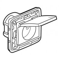 Logo Prise 2p+t ip 44 nilo� - 16 a - bornes auto - pur 664748