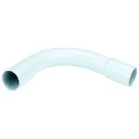 Logo Cintre grand rayon 90� ip 44 - blanc ral 9010 - �25 mm - rayon 90 mm 06143