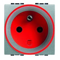 Logo Prise 2p+t 16 a 250 vca  dtrompage livinglight -  tech - 2 modules 4146