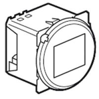 Logo Myhome screen 1,2'' c�liane bus - 4 fonctions au choix - blanc 067271