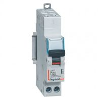 Logo Disjoncteur dnx 4500 - auto/auto - u+n 230v~ 25a - 4,5ka - courbe d - 1 mod 406811