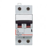 Logo Disj dx� 10000-vis/vis-2p-230/400v~-6a-16ka-courbe c - 2m 409217