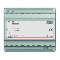 Logo Alimentation modulaire pour installation audio 2 fils - 230 v 0,6 a - 6 mod. din 346040