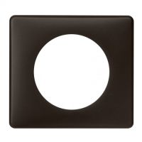 Logo Plaque cliane - poudr - 1 poste - basalte 066741