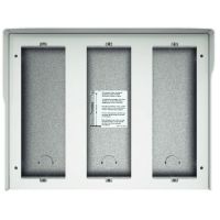 Logo Bo�tier mural sfera new - 9 modules - allwhite 350692