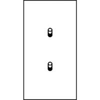 Logo Art d'arnould - epure - deux va-et-vient - blanc satin 67904