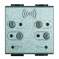 Logo Rcepteur zone 1/4 livinglight pour alarme intrusion myhome bus - tech 46074