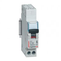 Logo Disj dx� 6000 - auto/vis - u+n - 230v~ - 10 a - 10 ka - courbe c - 1m 407712