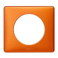 Logo Plaque c�liane - m�tal - 1 poste - orange snake 068761