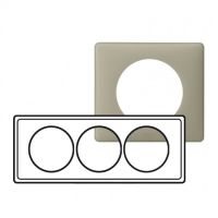 Logo Plaque cliane - poudr - 3 postes pour rnovation - argile 066719