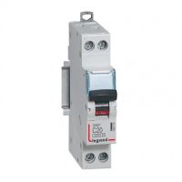 Logo Disjoncteur dnx 4500 - vis/vis - u+n 230v~ 20a - 4,5ka - courbe c - 1 mod 406775
