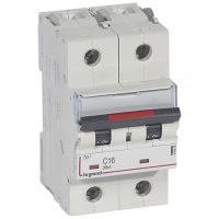 Logo Disj magnto-therm dx - 2p - 16 a - 36 ka - courbe c - 3m 410008