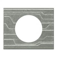 Logo Plaque cliane - matires - 1 poste - furtif 069041