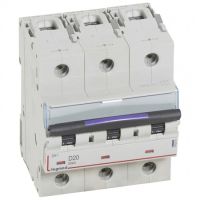 Logo Disj magnto-therm dx - 3p - 20 a - 50 ka - courbe d - 4,5m 410214