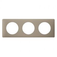 Logo Plaque cliane - poudr - 3 postes - grs 066723