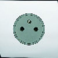 Logo Art d'arnould - epure - prise 2p+t 16a 250v - acier miroir 67631