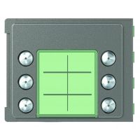 Logo Faade sfera robur pour module lectronique audio 6 appels/2 ranges 352165