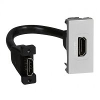 Logo Prise audio vido programme mosaic - hdmi type a - prconnect - 2 mod - alu 079378