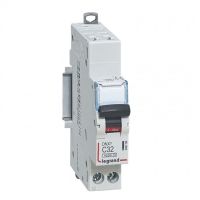 Logo Disjoncteur dnx 4500 - auto/vis - u+n 230v~ 32a - 4,5ka - courbe c - 1 mod 406786