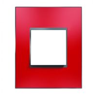 Logo Plaque espace evolution - matires - 1 poste - rouge 64681