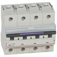 Logo Disj magnto-therm dx - 4p - 50 a - 50 ka - courbe c - 6m 410179