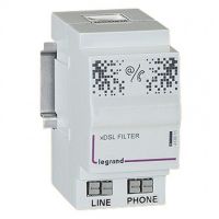Logo Filtre adsl - pour accs tlphone et adsl dans coffret optimum - 2 modules 413011