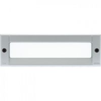 Logo Luminaire kalank rectangle taille 2 gris argent 2g7 / 9w 560365