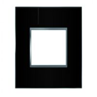 Logo Plaque espace evolution - matires - 1 poste - miroir noir 64611