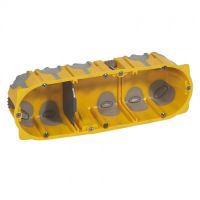 Logo Bote multipostes prog. ecobatibox - 3 postes - 6/8 modules - prof. 50 mm 080033