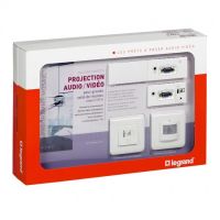 Logo Pap projection audio/vido - prog mosaic - trans. flux audio/vido 100 m 078901