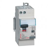 Logo Disj diff dx� 4500 - vis/auto -u+n 230v~ 25a -typeac - 30ma - 6ka -courbe c - 2m 410719