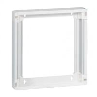 Logo Rehausse pour coffret drivia 18 modules 2 ranges - blanc ral 9003 401272