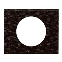 Logo Plaque cliane - matires - 1 poste - cuir pixel 069451