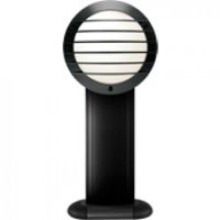 Logo Borne chartres h600 rond  grille taille 1 noir 12 leds 6500k 258705