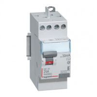 Logo Inter diff dx-id - vis/vis - 2p- 230v~-25 a - type ac - 30ma - dpart haut - 2m 411610
