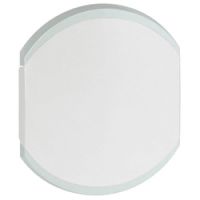 Logo Enjoliveur cliane bus - sans marquage - double - blanc 068202