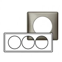 Logo Plaque cliane - mtal - 3 postes pour rnovation - tungstne 068979