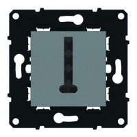 Logo Prise tlphone 8 plots - espace evolution - magnsium 64240