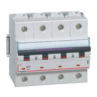 Logo Disj magnto-therm dx - 4p - 63 a - 50 ka - courbe b - 6m 410128