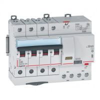 Logo Disj diff dx 6000 -vis/auto-4p-400v~-40a-typeac-30ma-10ka-courbe c - 7m 411201