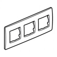Logo Plaque 3 postes nilo - lin 665013