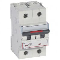 Logo Disj magnto-therm dx - 2p - 10 a - 36 ka - courbe c - 3m 410007