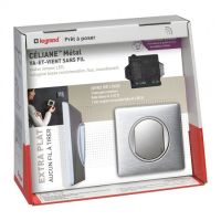 Logo Prt  poser cliane sans fil crer un va et vient - aluminium 067279