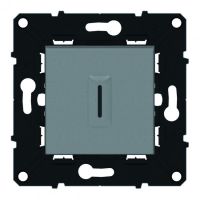 Logo Va-et-vient tmoin sans neutre espace evolution 10 ax - 250 v~ - magnsium 64203