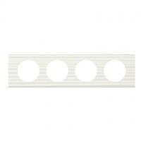 Logo Plaque cliane - matires - 4 postes - corian cannel 069014