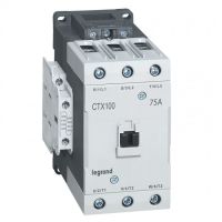 Logo Contacteur de puissance ctx 100 - 3p - 75a - bornes  cage - 2no+2nf - 230v~ 416196